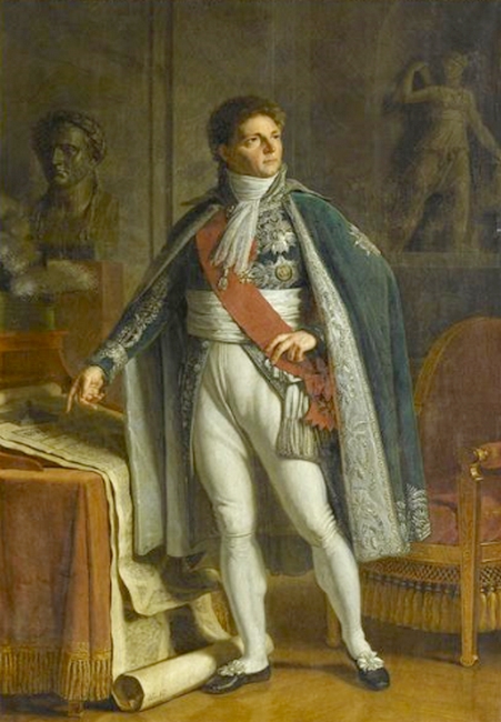 Portrait du maréchal Berthier en habit de Grand veneur - Société de Vènerie